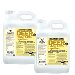 Bobbex Deer, Rabbit & Small Animal Repellent Case | 3 Season | 2.5 Gal. (2 Bottles)
